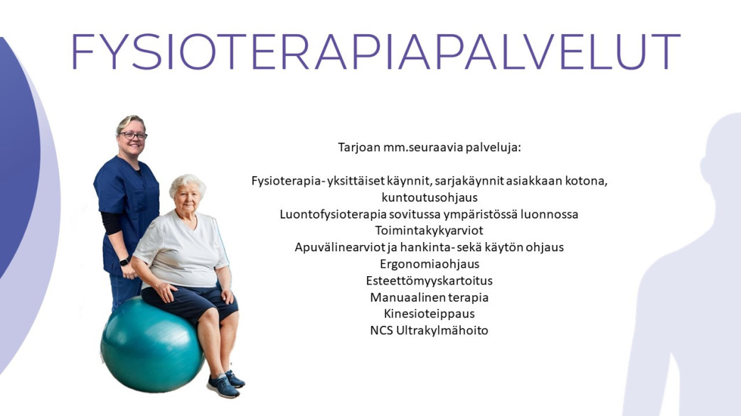 Fysioterapiapalvelut ja hoito